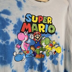 Super Mario Yoshi Official Tie Dye T Shirts 2022 XL Extra Large BRAND NEW NWT